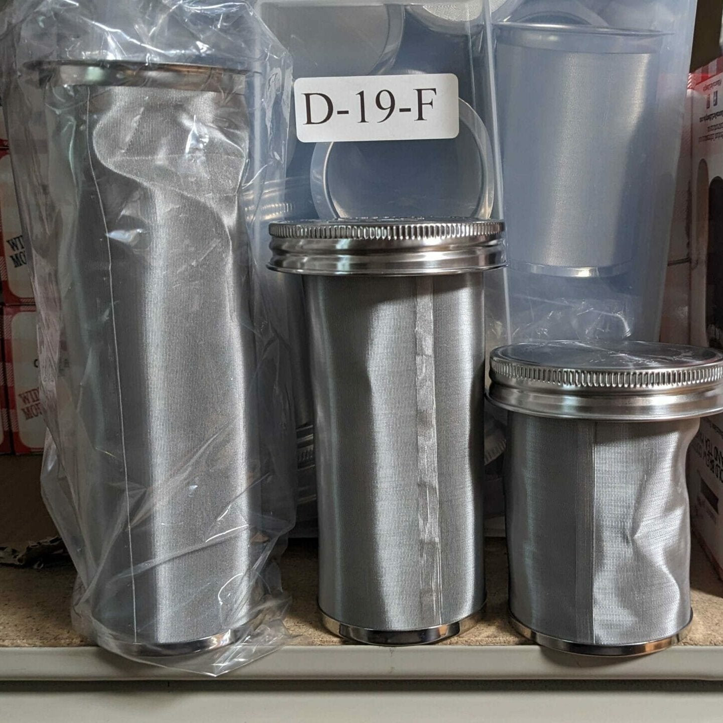 Cold Brew Tea Maker Stainless Steel Filter With Lid for Mason Jars