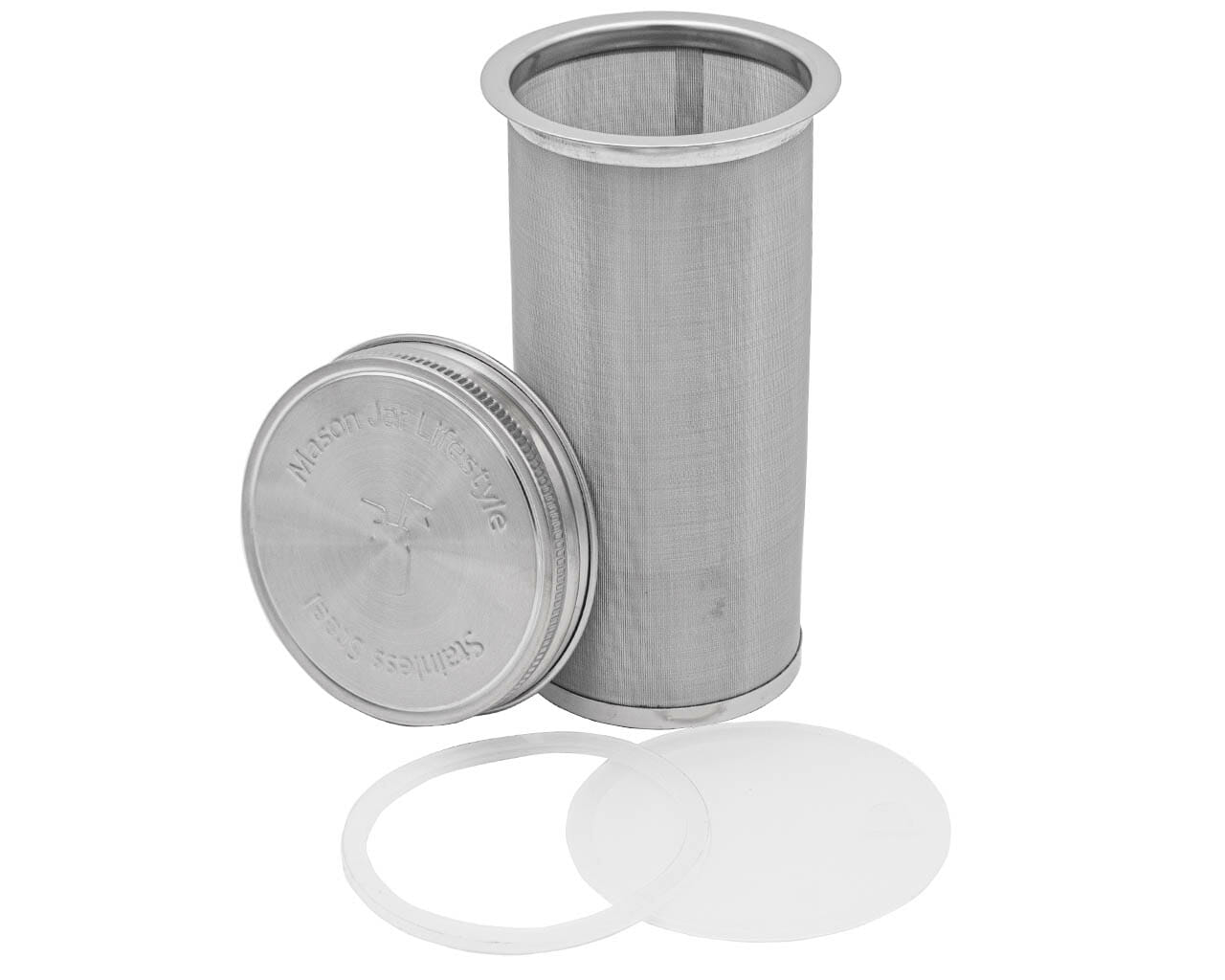 Cold Brew Tea Maker Stainless Steel Filter With Lid for Mason Jars